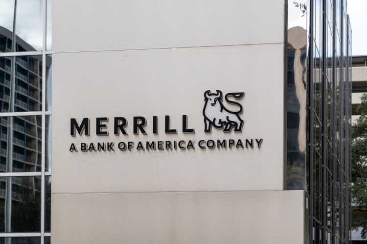 Merrill a Bank of America company office in Houston