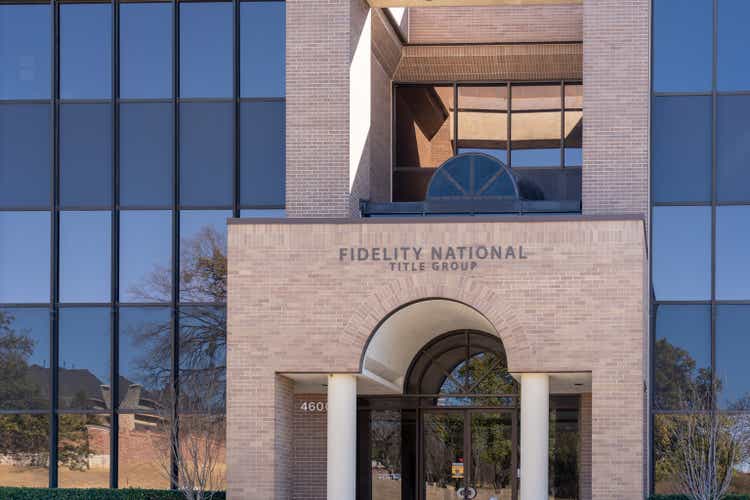 Fidelity National Title Group office in Irving, Texas, USA.
