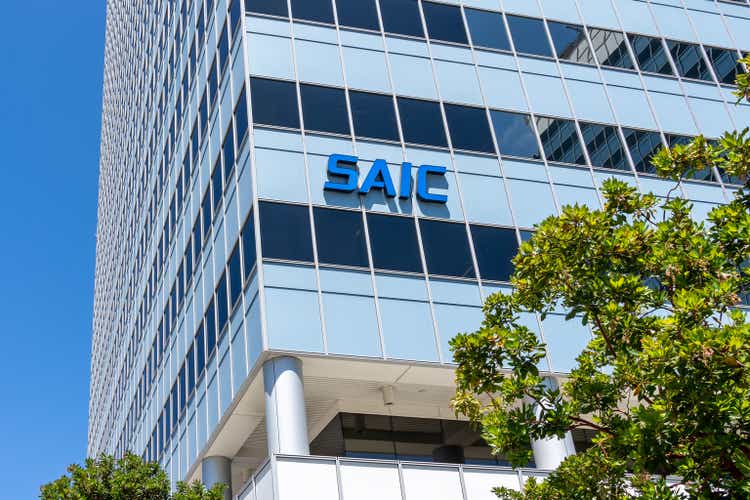 SAIC office building in El Segundo, California, USA.