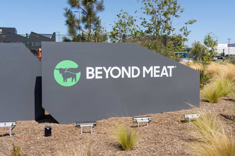 Beyond Meat Hauptsitz in El Segundo, Kalifornien, USA.