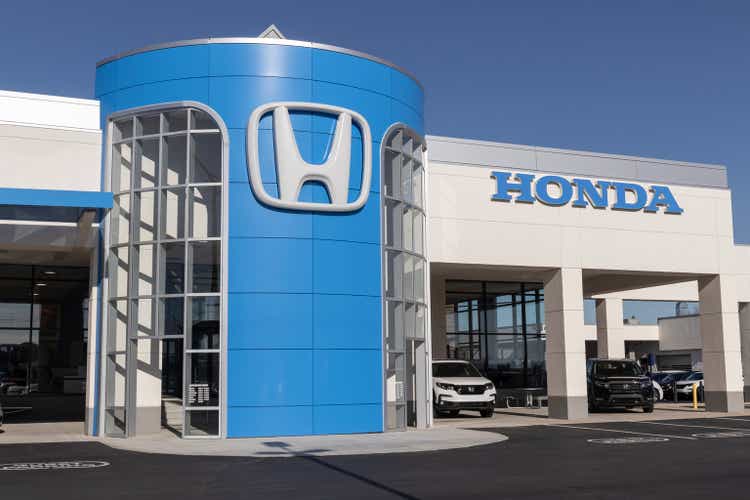 Honda car and SUV dealership. Honda has a stellar reputation for automotive quality.