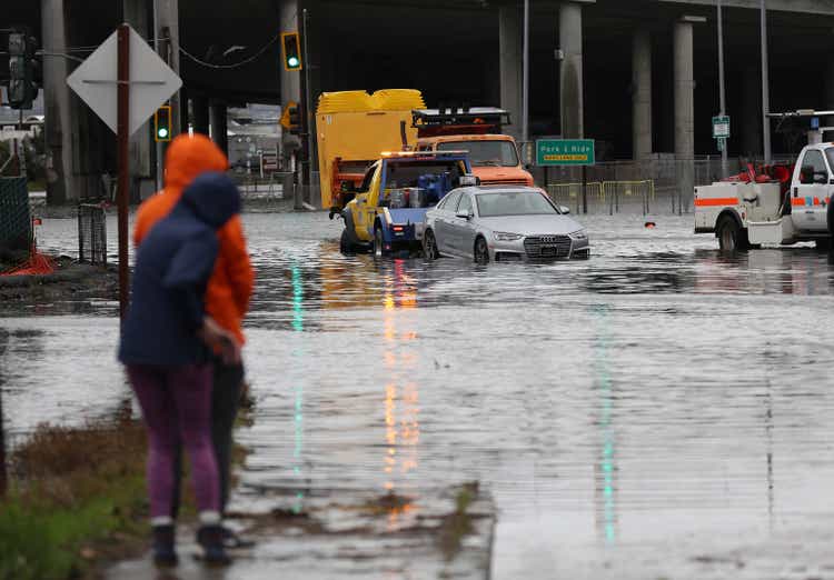 Massive Storm Brings Flooding Rains And Damaging Winds To California
