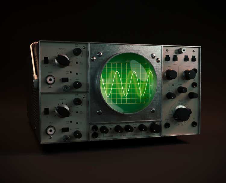 Vintage oscilloscope