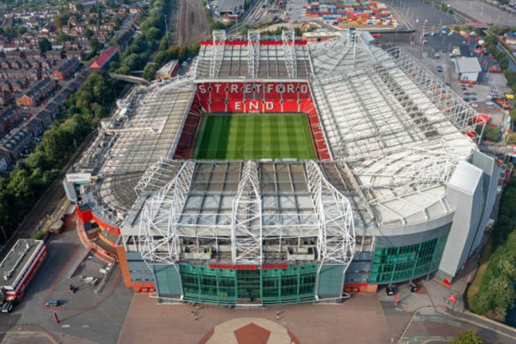 Manchester United, Old Trafford Stadium.