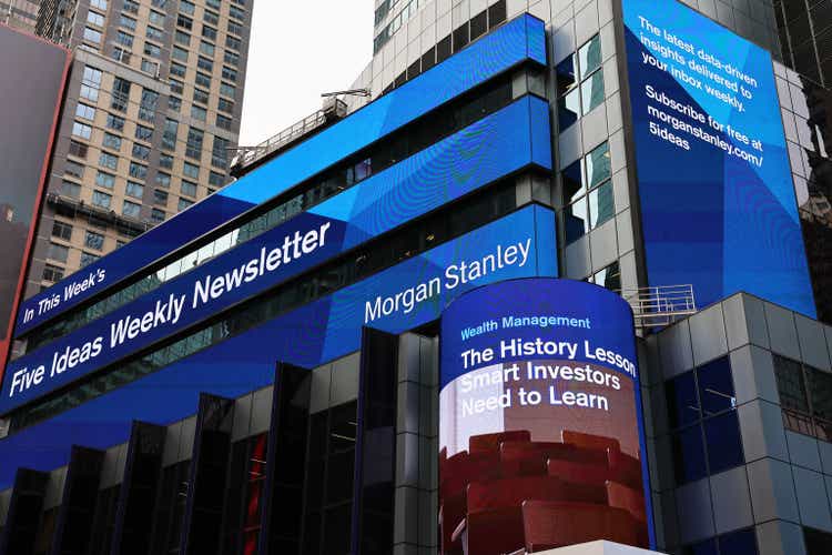 Morgan Stanley Reports 40 Percent Drop In Quarterly Profit