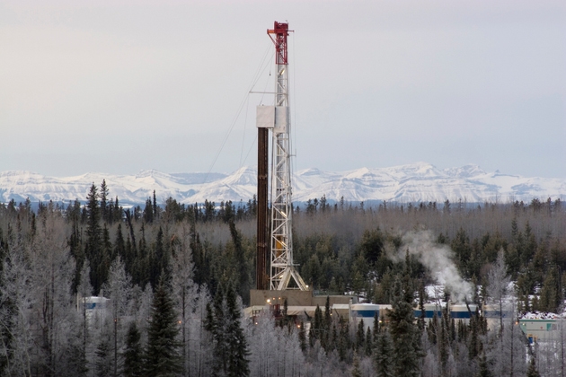 Drilling rig.