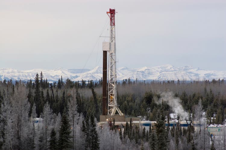 Drilling rig.