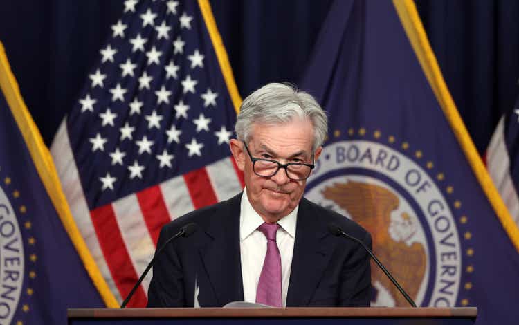 News Conference Held By Federal Reserve Chair Jerome Powell