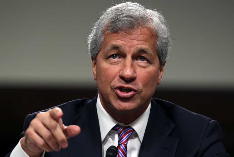 Jamie Dimon Testifies At Senate Hearing On JPMorgan Chase