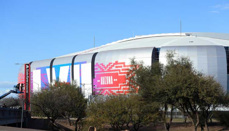 Arizona-2023 Super Bowl LVII Stadium in Glendale Sportsman"s Park