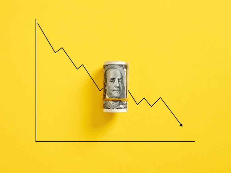 Dollar currency fluctuation, inflation and stock market value loss.