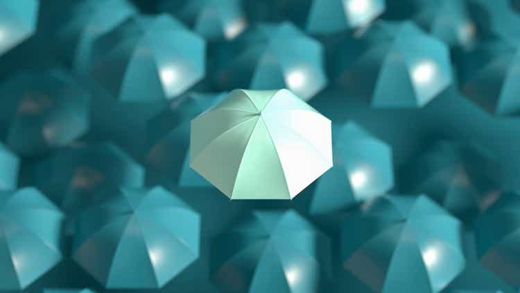 Umbrella, Standing out from the crowd, Leadership