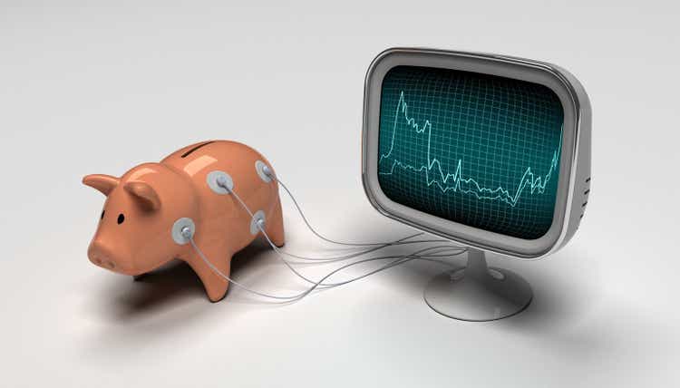 Electrocardio Piggy Bank