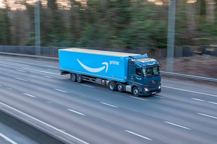 Amazon lorry