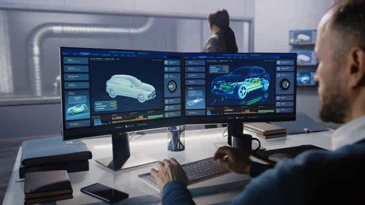 Engineers check aerodynamics in electric cars