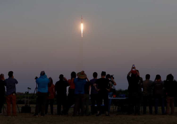 SpaceX Launches Falcon 9 Rocket With Upgraded Starlink Satellites