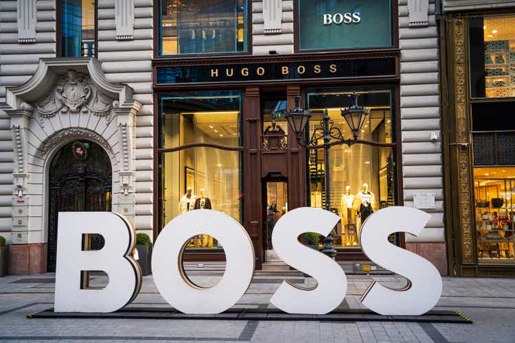 Hugo Boss store