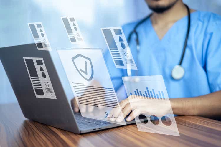 Doctors use computer document management systems (DMS) and online document database process automation to manage documents efficiently