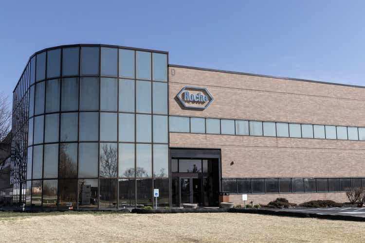 Roche Diagnostics U.S. Headquarters. Roche operates worldwide under two divisions: Pharmaceuticals and Diagnostics.