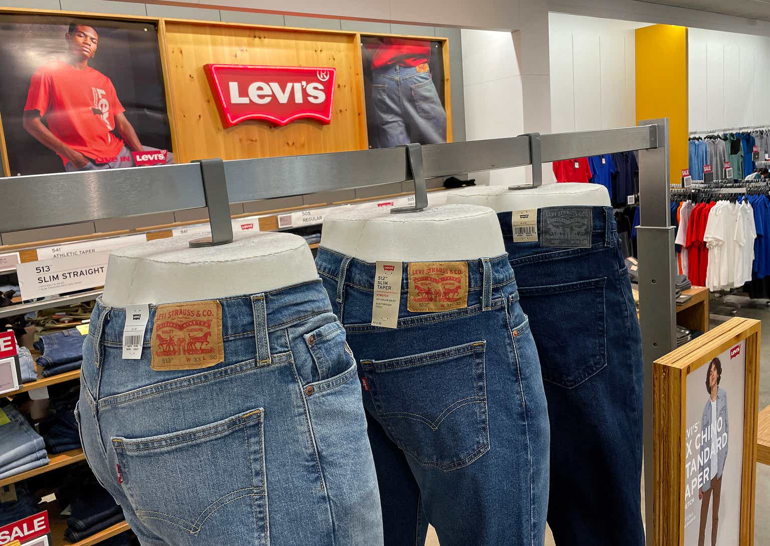levi strauss sales