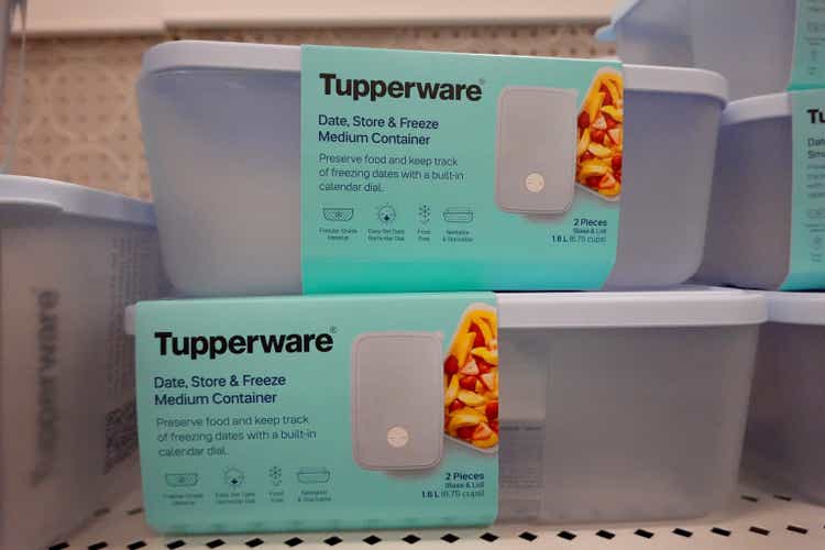 Tupperware in financial trouble; investors issue warning