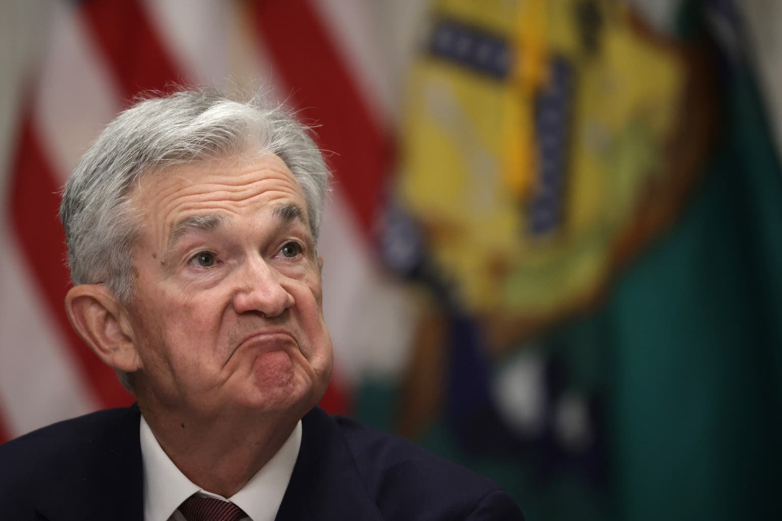 Gold dips as Fed's Powell stays hawkish after holding rates