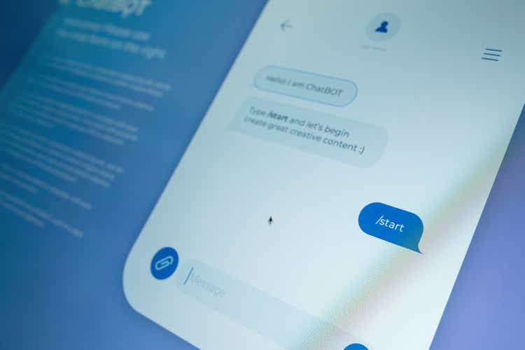 Start a conversation with a chatbot