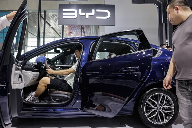 Green Energy Vehicles At 2023 Central China International Auto Show