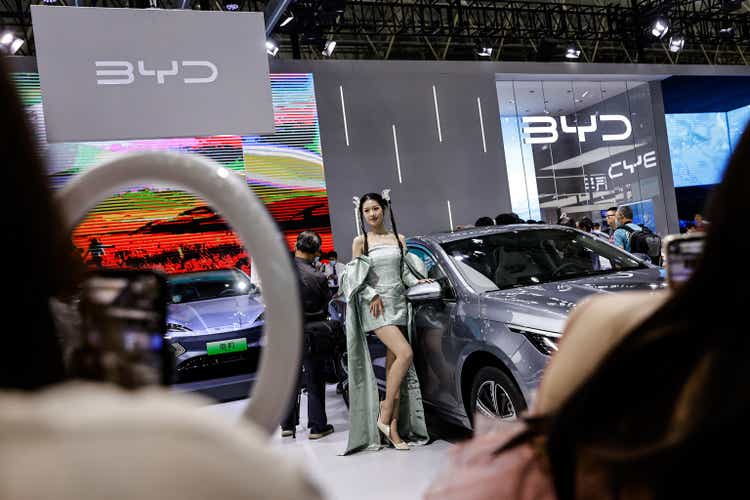 Green Energy Vehicles At 2023 Central China International Auto Show