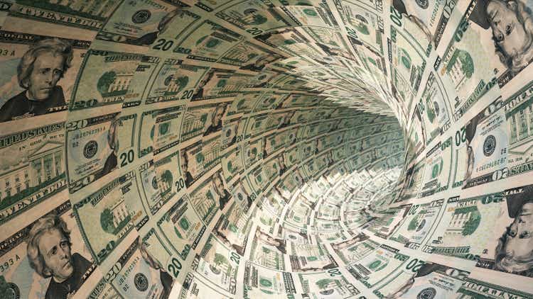 Flying forward in the $20 Covered Tunnel
