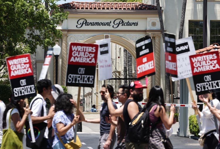 Hollywood Writers Strike Continues Into Third Month