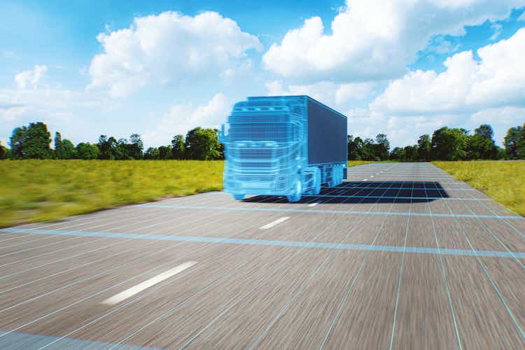 Autonomous transportation concept image