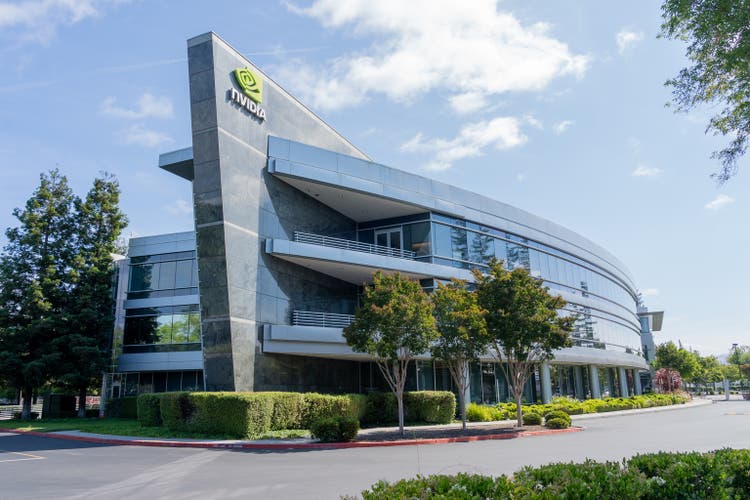 Nvidia headquarters in Santa Clara, California, USA