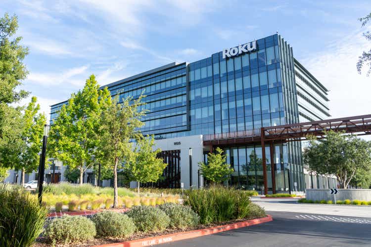 Roku headquarters in San Jose, California, USA