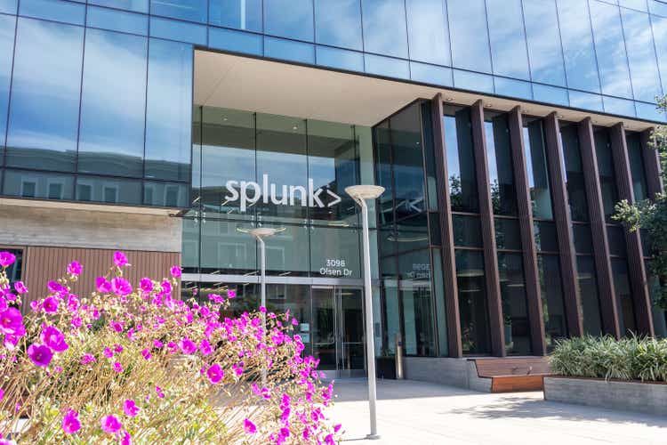 Splunk headquarters in San Jose, California, USA