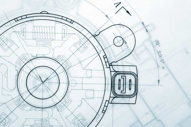 Mechanical Industry Blueprint
