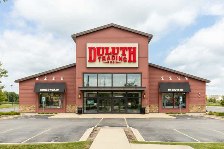 Duluth closes down 3% as quarterly results, outlook disappoint