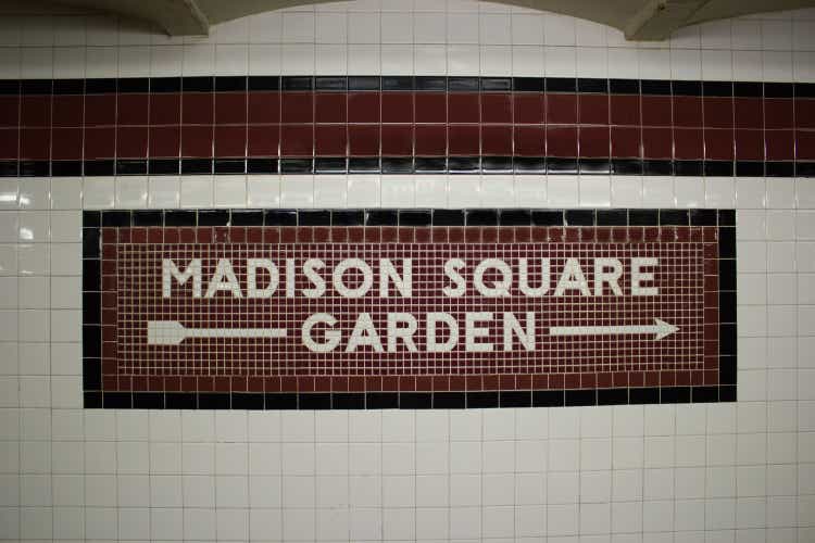The Madison Square Garden Subway Station, NYC