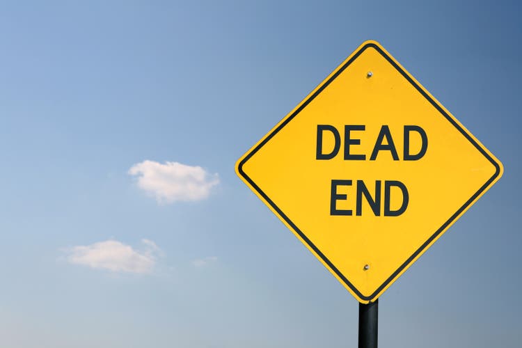 dead end sign