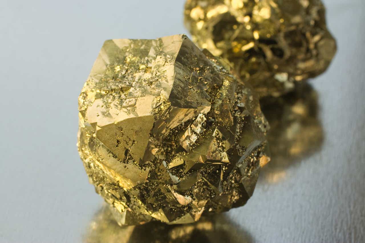 Rocks and Minerals - Pyrite. 