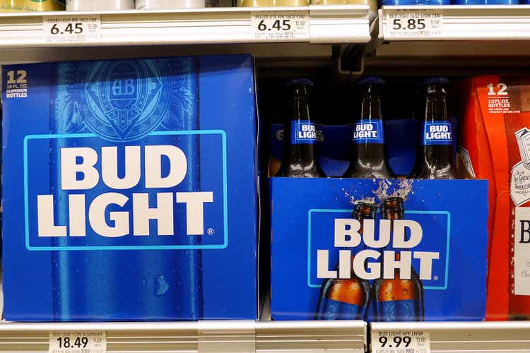 Anheuser-Busch announces job cuts as Bud Light sales fall
