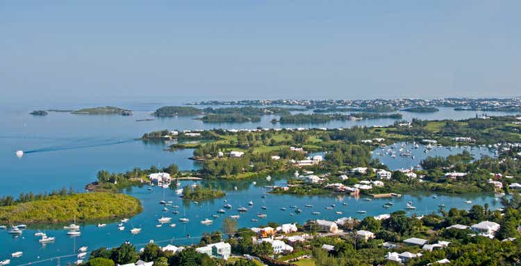 Gibbs Lighthouse View, Bermuda... Hamilton Harbor