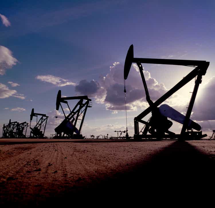 pumpjack silhouette