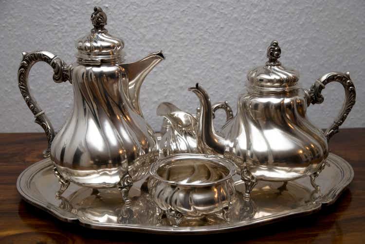 silver teapot - Silver teapot