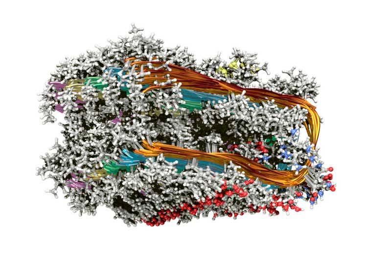 Alzheimer"s Protein Fibril
