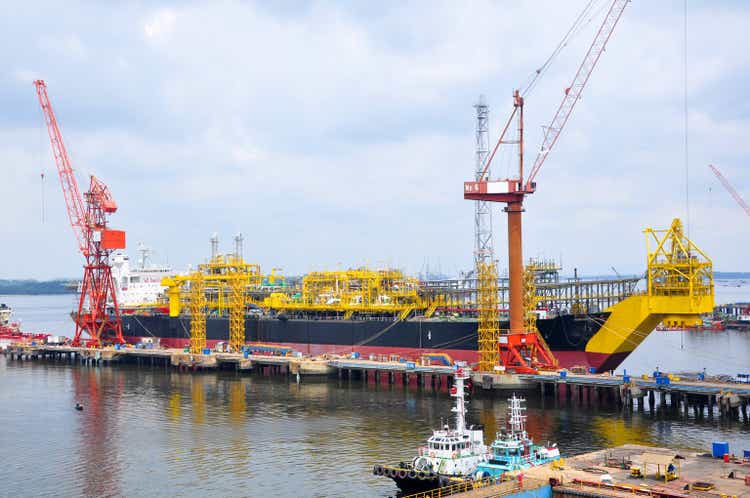FPSO vessel (Floating Production, Storage and Offloading)
