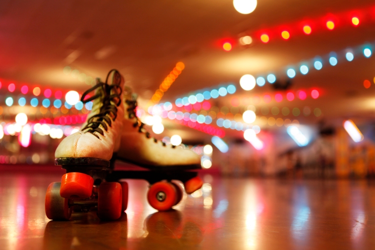 Rollerskates in the Roller Disco