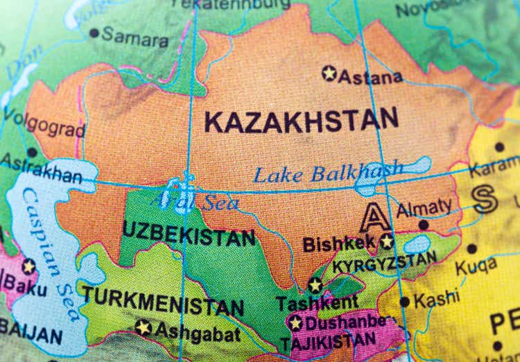 Kazakhstan and neighbor countries