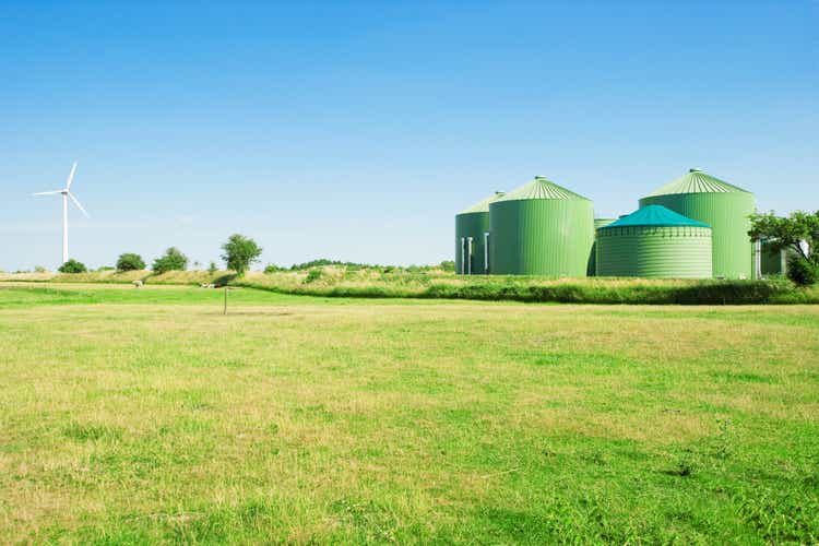 Biogas and windenergy