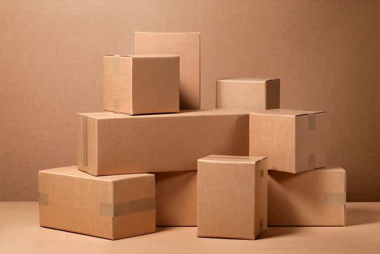 Cardboard boxes